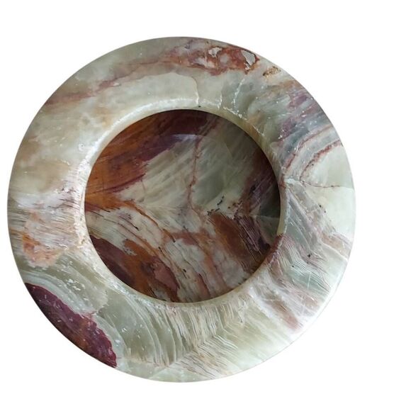 Authentic Marble Antique Egyptian Ashtray - Picture 1 of 6
